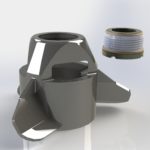 Rotor + palier vissé